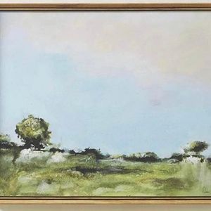 New Framed Canvas Art Piece by Martha